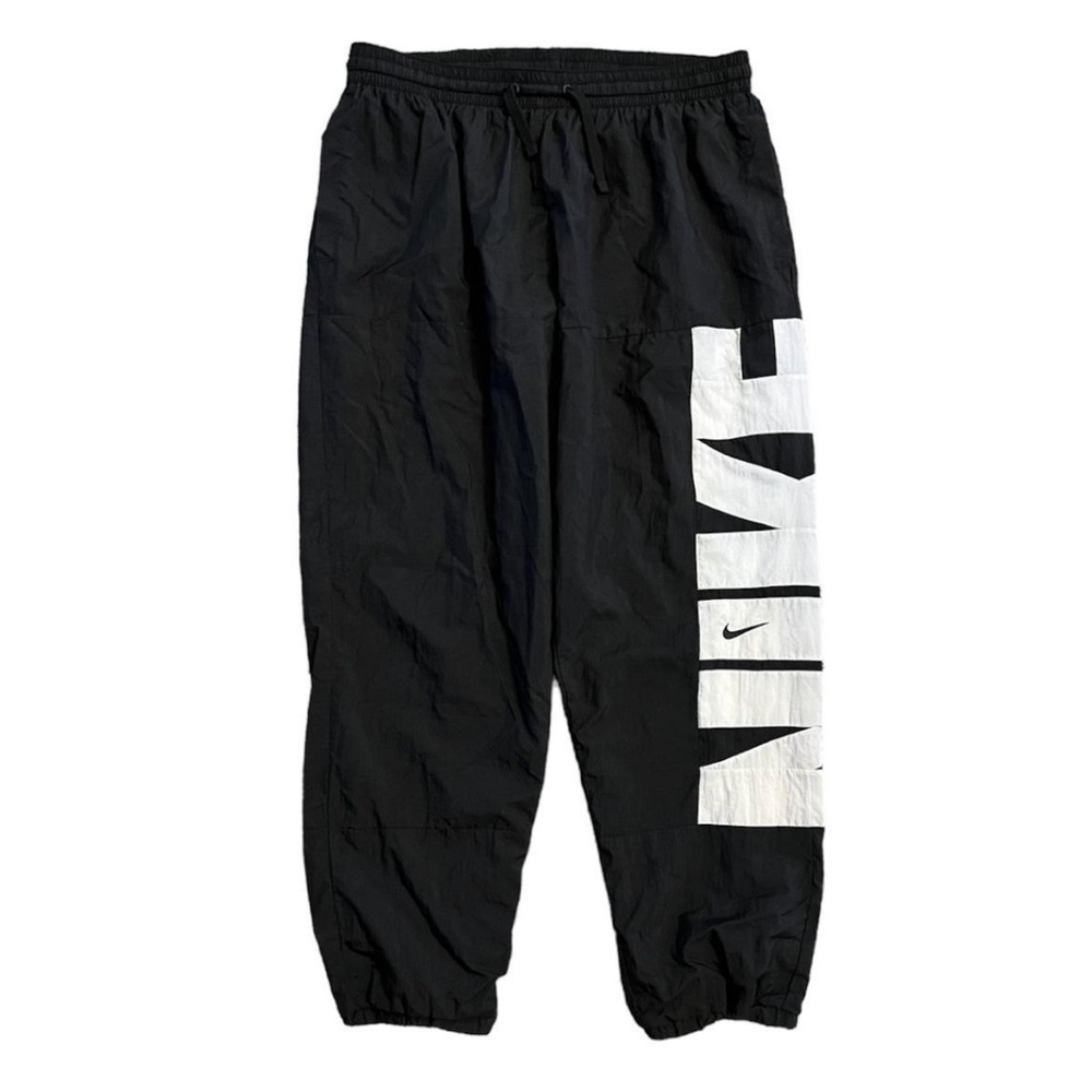 Nike Vintage Y2K Nylon Windbreaker Joggers With Logo Size M